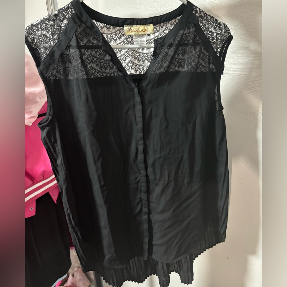 Button Up Davina Small Blouse